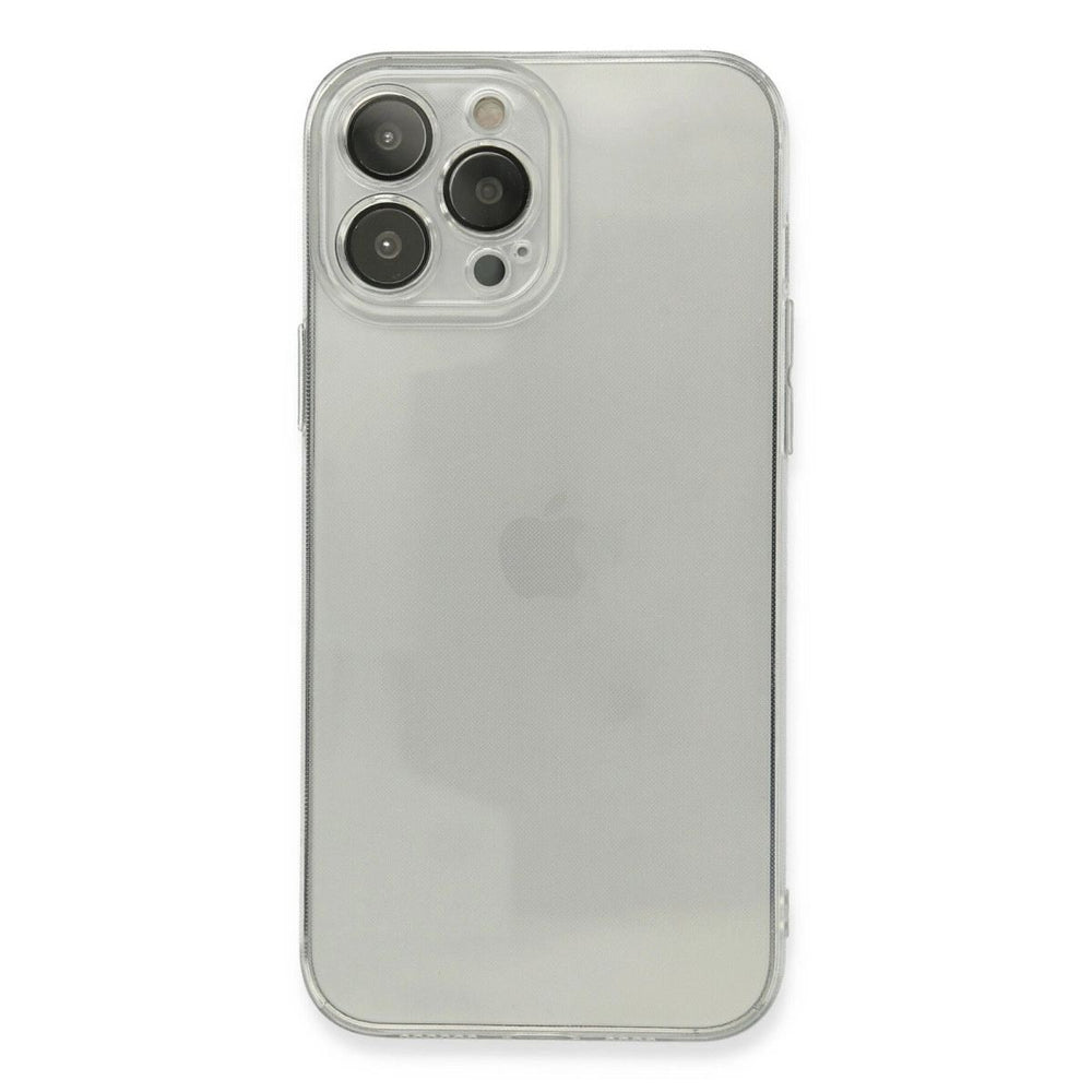 Apple İphone 13 Pro Max Kılıf Fly Lens Silikon - Şeffaf