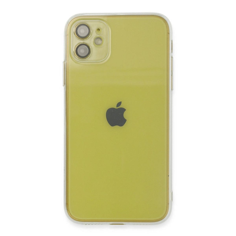 Apple İphone 12 Kılıf Fly Lens Silikon - Şeffaf