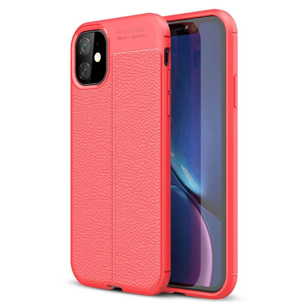 Apple İphone 11 Kılıf Auto Focus Kapak - Kırmızı