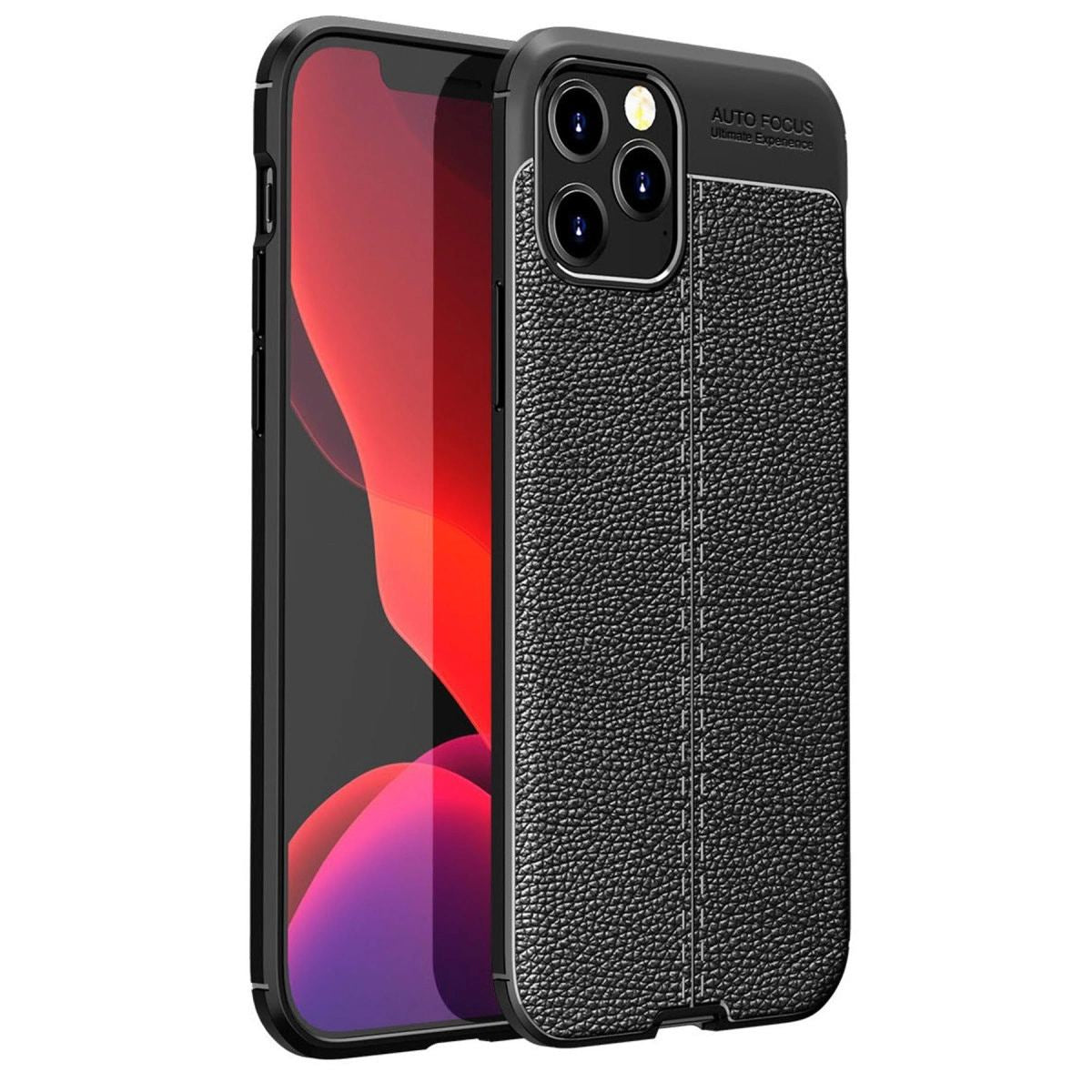 Apple İphone 12 Pro Max Kılıf Auto Focus Kapak - Siyah