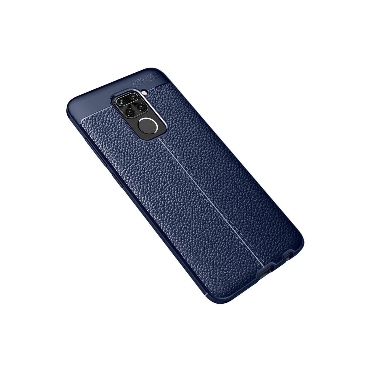 Xiaomi Redmi Note 9 Kılıf Auto Focus Kapak - Lacivert