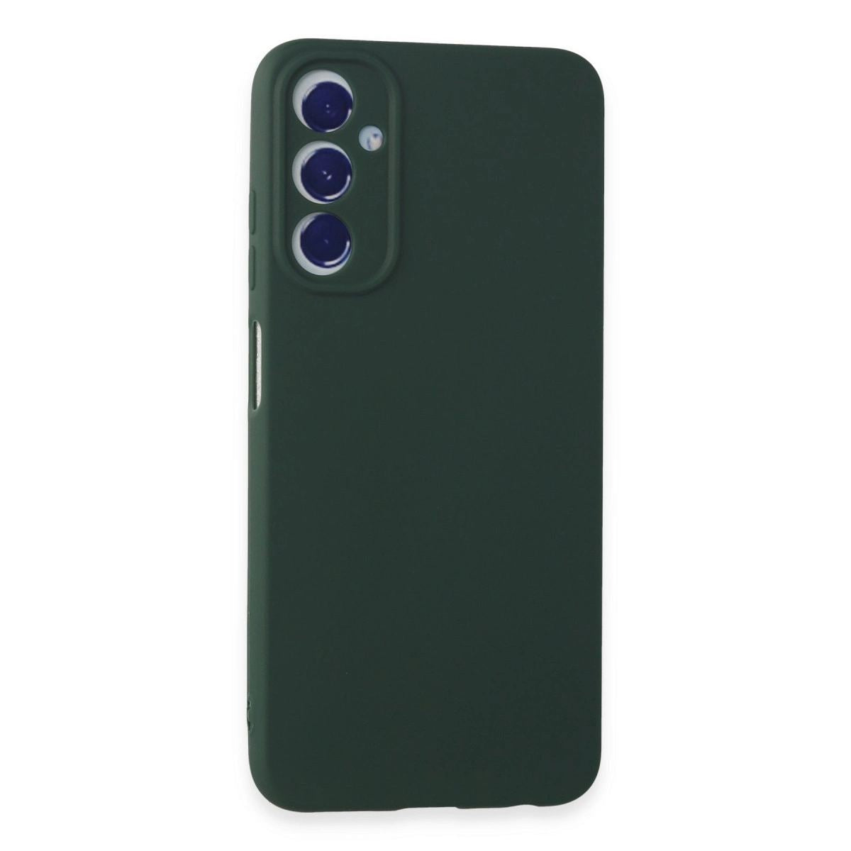 Samsung Galaxy A05s Kılıf First Silikon - Koyu Yeşil