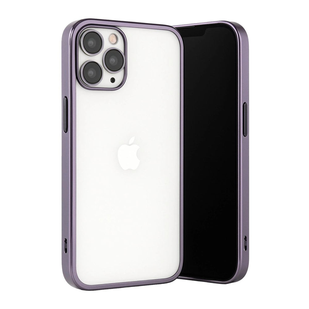 Apple İphone 13 Pro Max Kılıf Razer Lensli Silikon - Mor