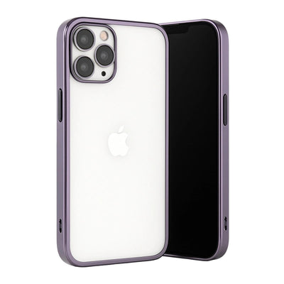 Apple İphone 13 Pro Max Kılıf Razer Lensli Silikon - Mor
