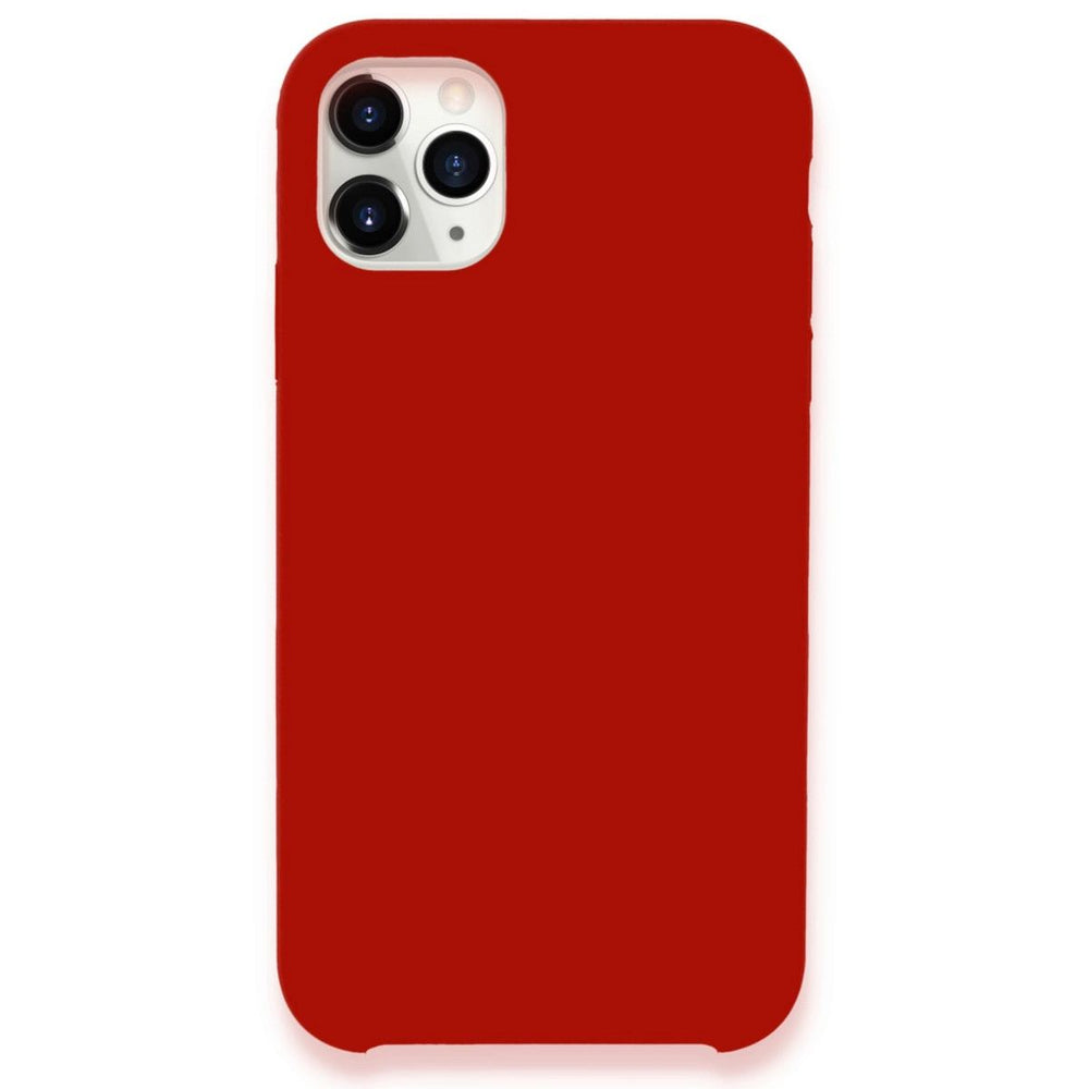 Apple İphone 11 Pro Max Kılıf Lansman Legant Silikon - Kırmızı
