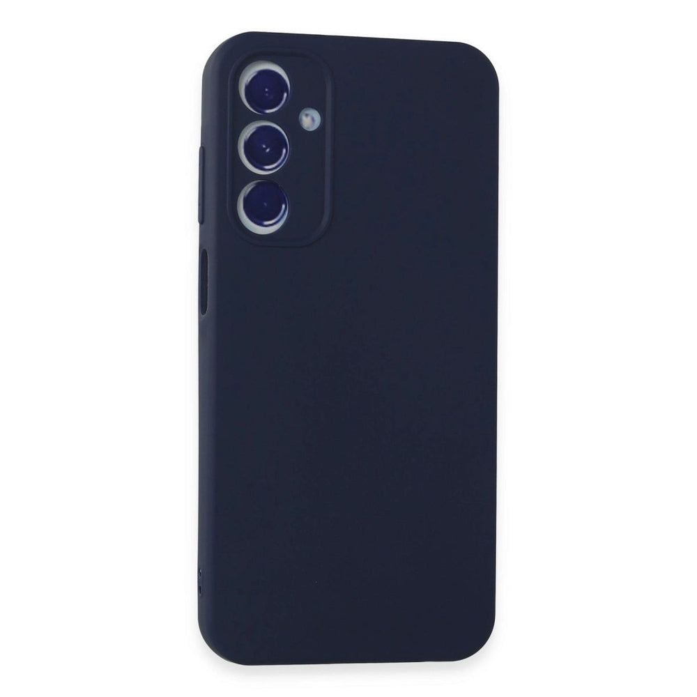 Samsung Galaxy A35 5g Kılıf First Silikon - Lacivert
