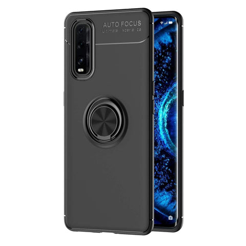 Oppo Find X2 Kılıf Range Yüzüklü Silikon