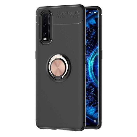 Oppo Find X2 Kılıf Range Yüzüklü Silikon