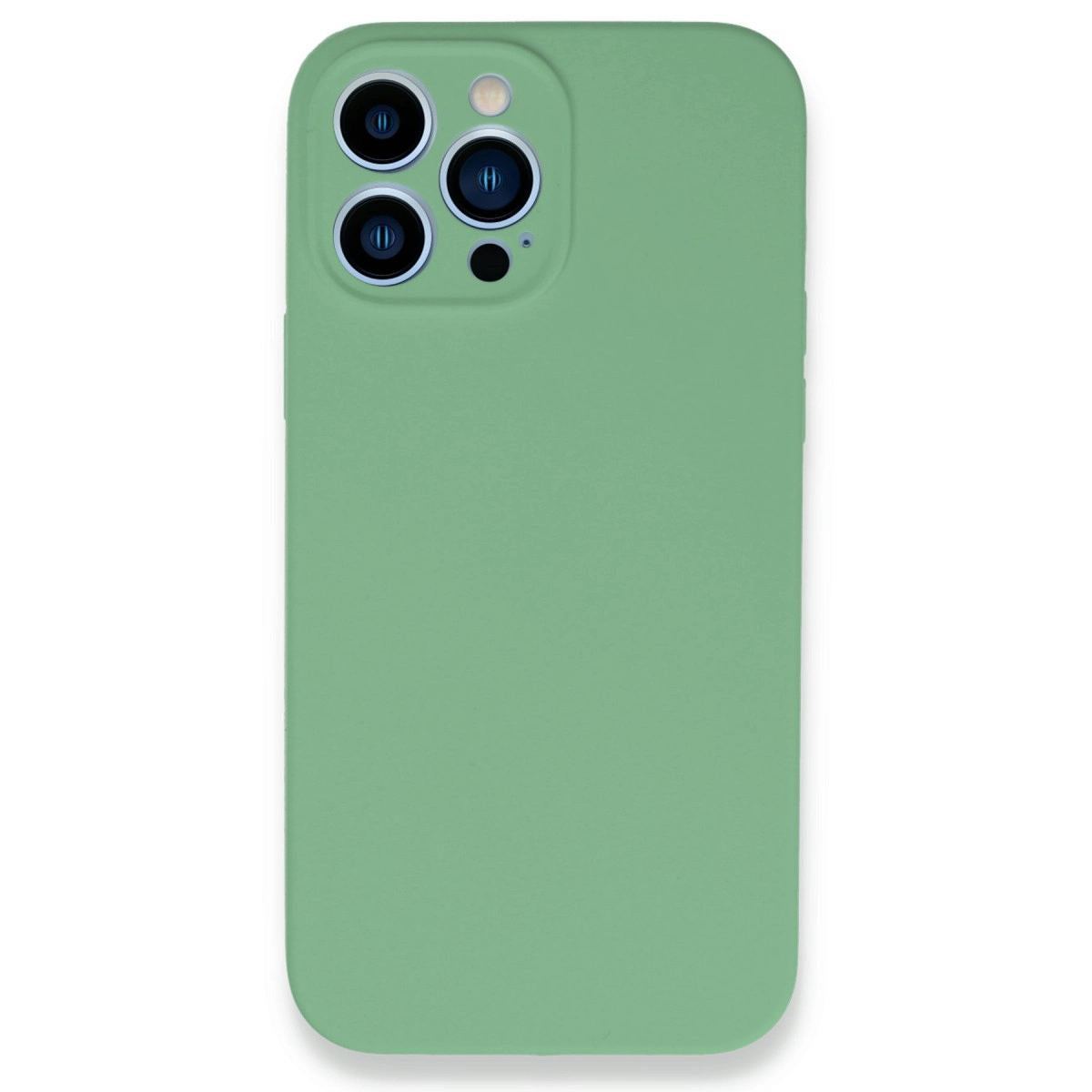 Apple İphone 13 Pro Max Kılıf Lansman Legant Silikon - Yeşil