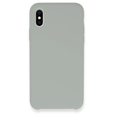 Apple İphone Xs Max Kılıf Lansman Legant Silikon - Açık Gri