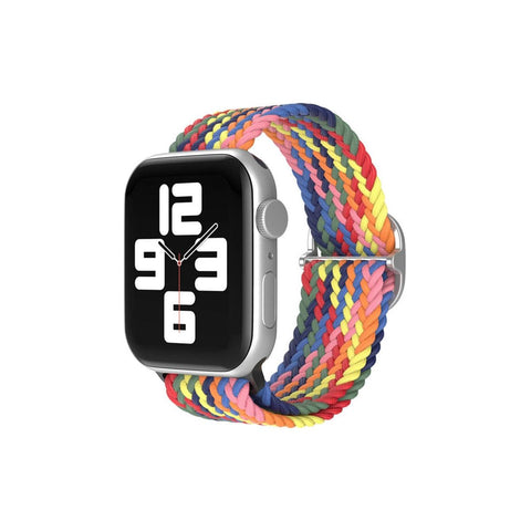 Apple Watch 38mm Kordon - Siyah-kırmızı-sarı