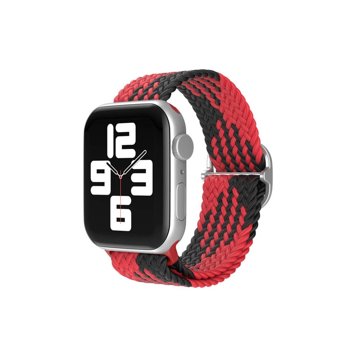 Apple Watch 42mm Kordon - Kırmızı-siyah