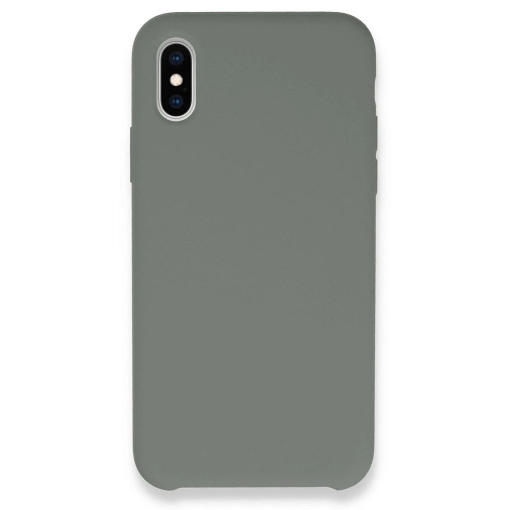 Apple İphone Xs Max Kılıf Lansman Legant Silikon - Gri