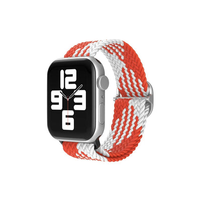 Apple Watch 42mm Kordon - Beyaz-kırmızı
