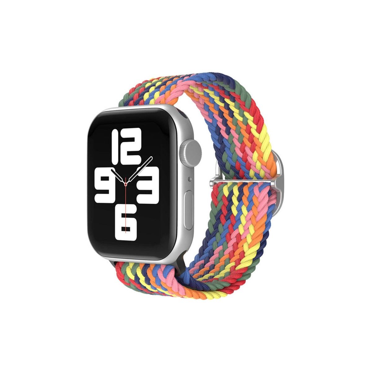 Apple Watch 42mm Kordon - Siyah-kırmızı-sarı