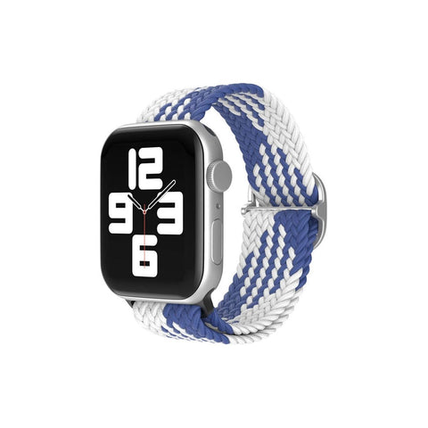 Watch 20mm Kordon - Mavi-beyaz