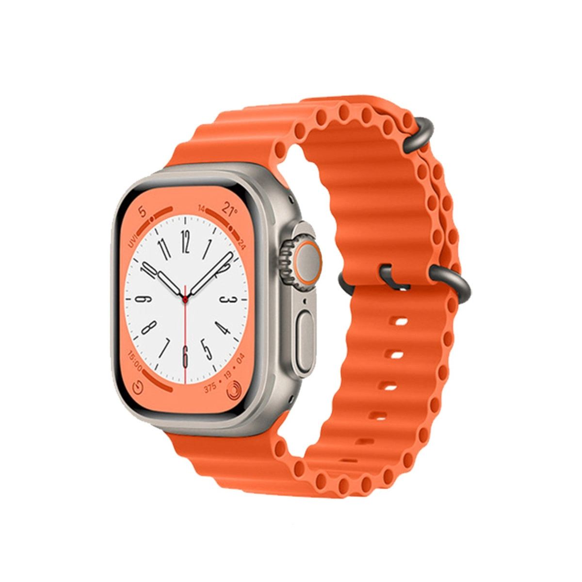 Apple Watch 42mm Ocean Kordon - Turuncu