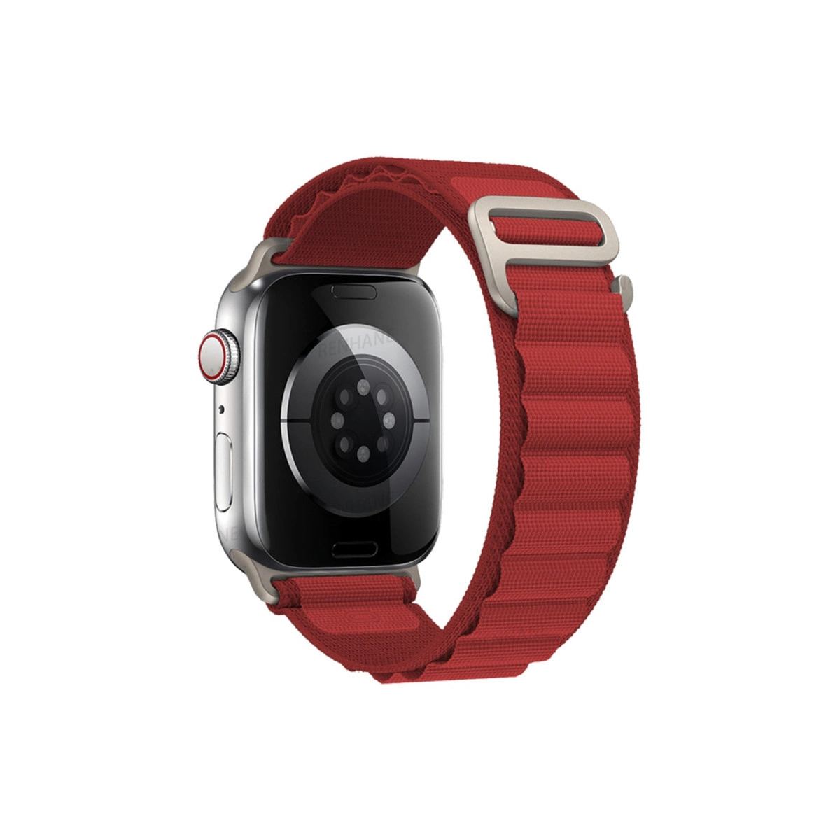 Apple Watch 38mm Mountain Kordon - Kırmızı