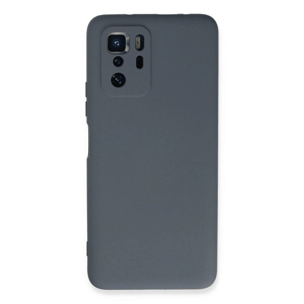 Xiaomi Poco X3 Gt Kılıf Nano İçi Kadife Silikon - Gri