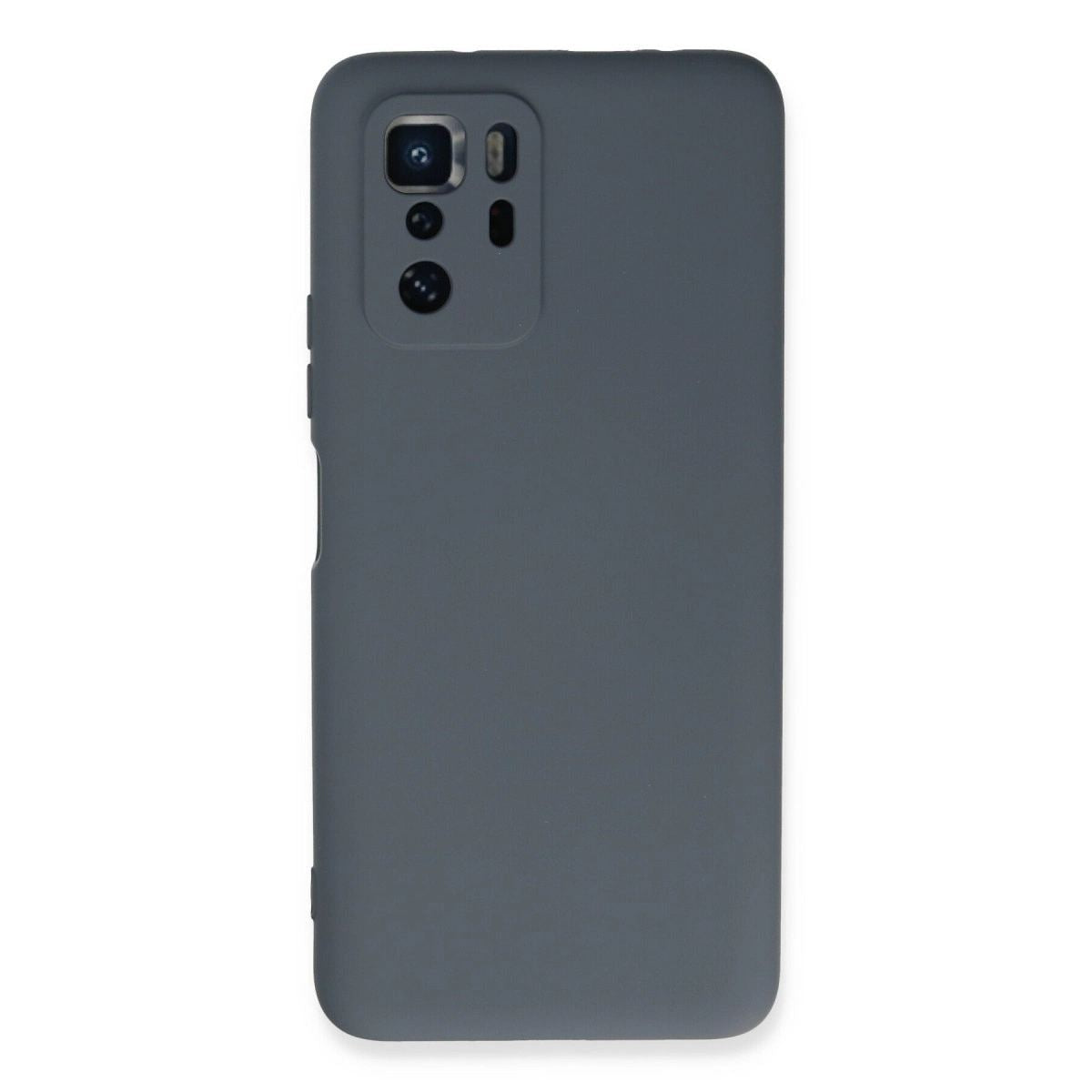 Xiaomi Poco X3 Gt Kılıf Nano İçi Kadife Silikon - Gri