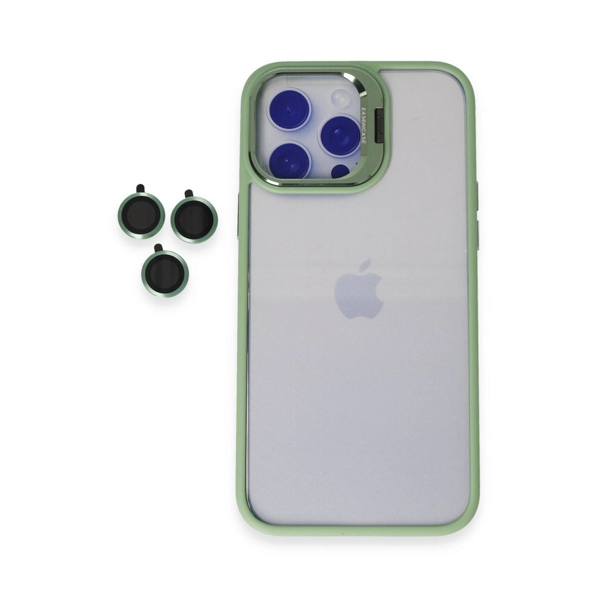 Joko Apple İphone 14 Pro Max Kılıf Roblox Lens Standlı Kapak - Yeşil