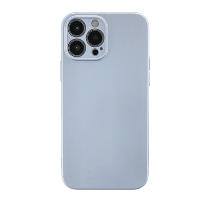 Apple İphone 13 Pro Max Kılıf Nano İçi Kadife Silikon - Sky Blue
