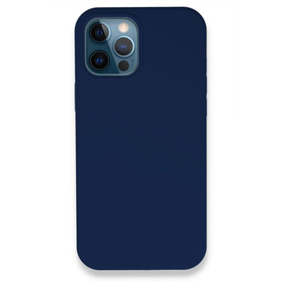 Apple İphone 12 Pro Kılıf Lansman Legant Silikon - Lacivert