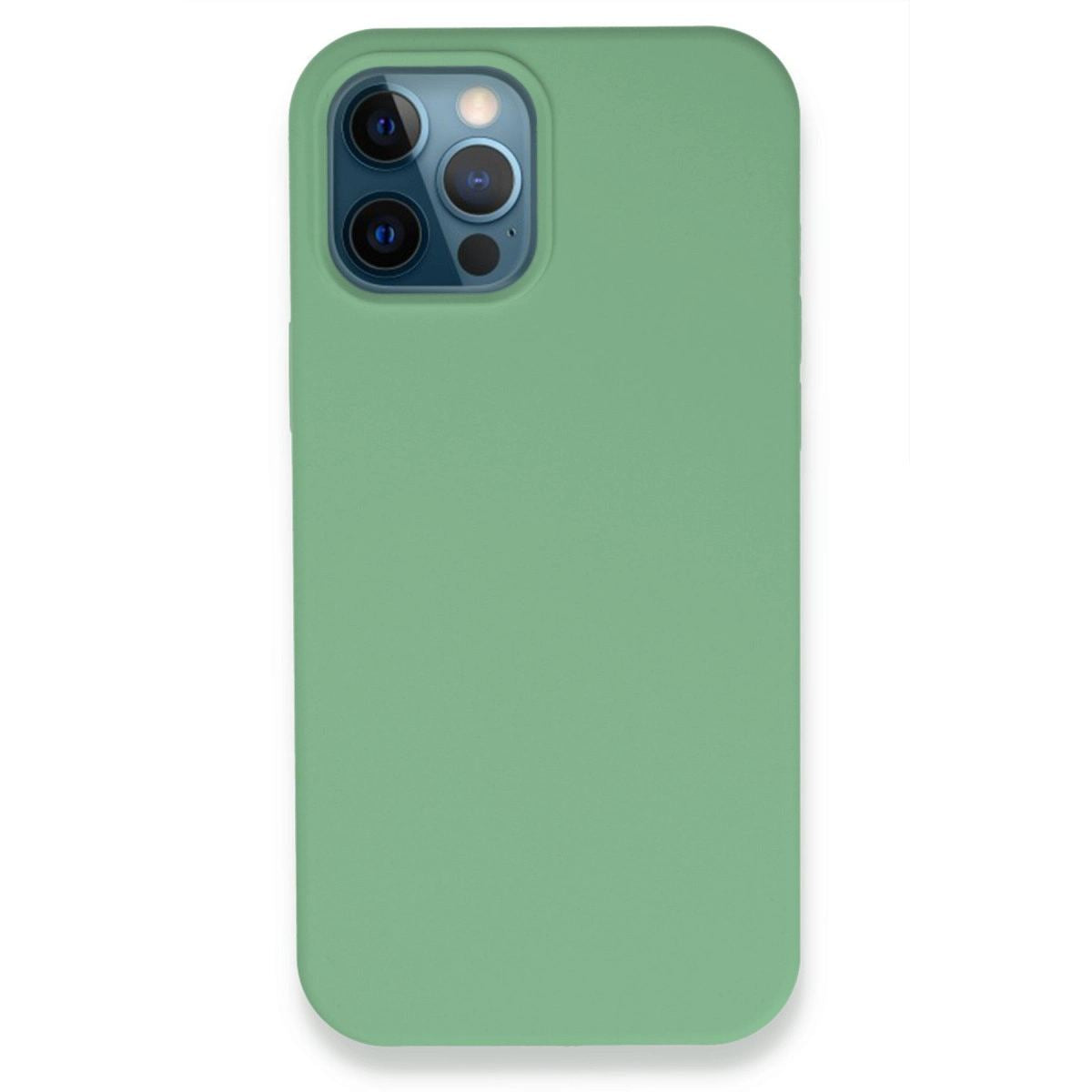 Apple İphone 12 Pro Kılıf Lansman Legant Silikon - Yeşil