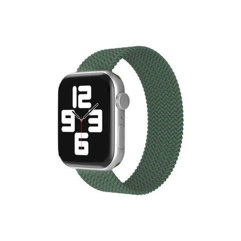 Apple Watch 38mm Ayarlı Solo Silikon Kordon - Haki Yeşil