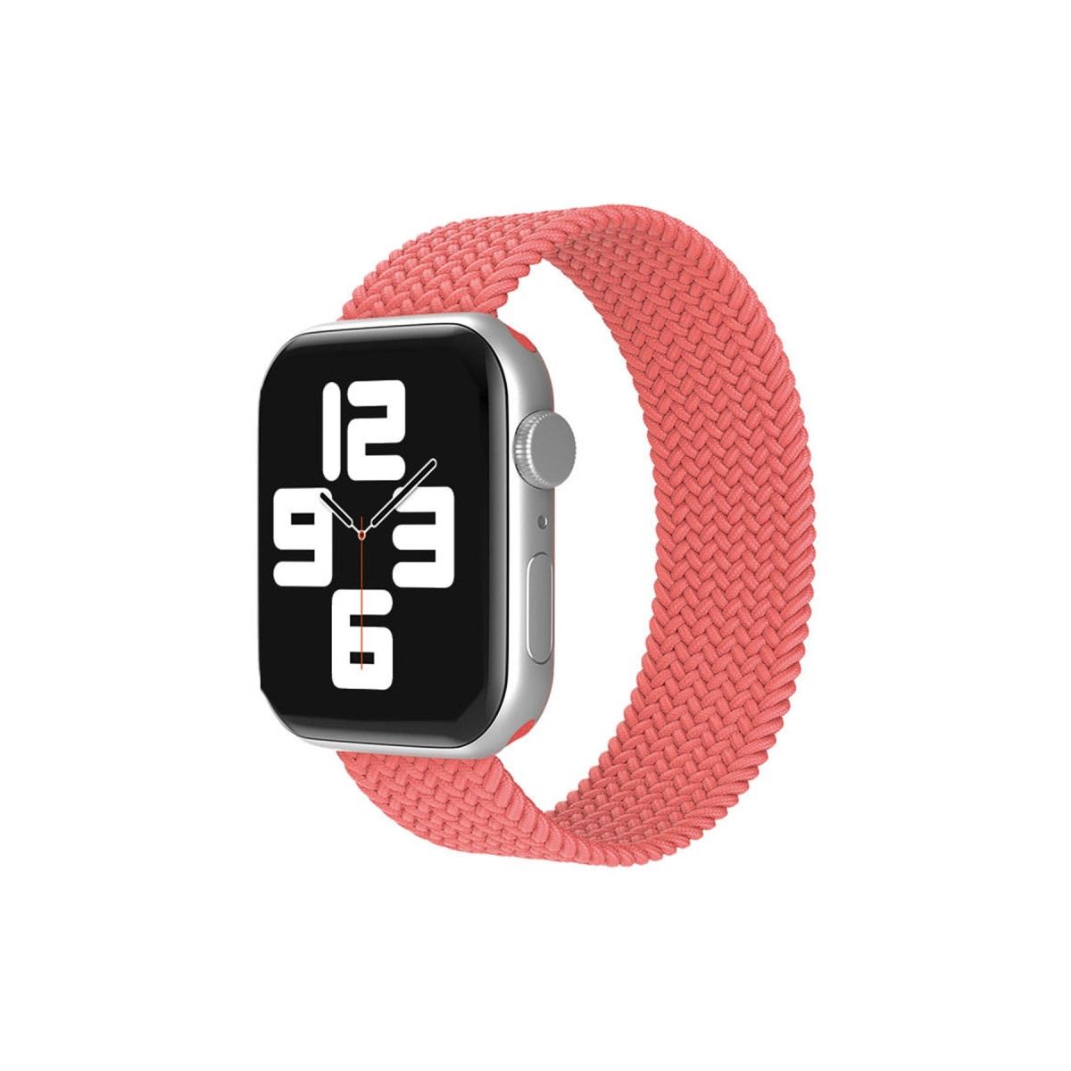Apple Watch 42mm Ayarlı Solo Silikon Kordon - Pembe