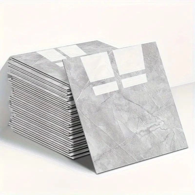 Gri Mermer Desen Duvar Sticker (30*30)