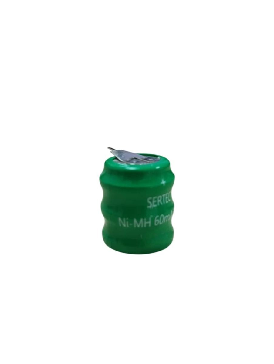 Sertec - 3.6v 3s1p 60 Mah 2 Pin Nı-mh Buton Pil