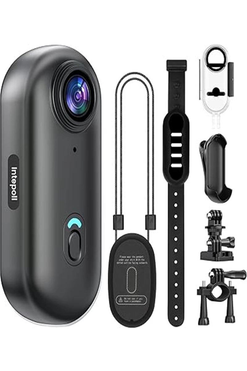 Mini Wıfı Aksiyon Kamerası 1080p Taşınabilir Vücut Kamerası Giyilebilir Video Kaydedici Ipx7 Su Geçirmez