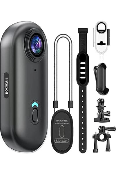 Mini Wıfı Aksiyon Kamerası 1080p Taşınabilir Vücut Kamerası Giyilebilir Video Kaydedici Ipx7 Su Geçirmez