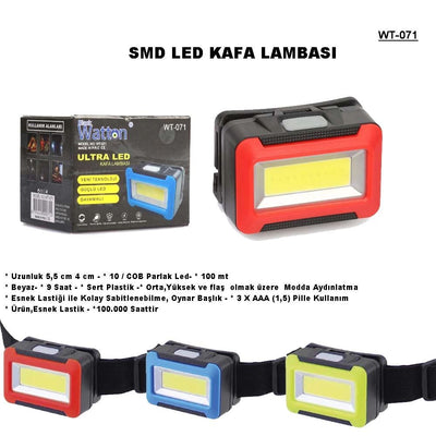 Pilli Kafa Lambası Wt-071