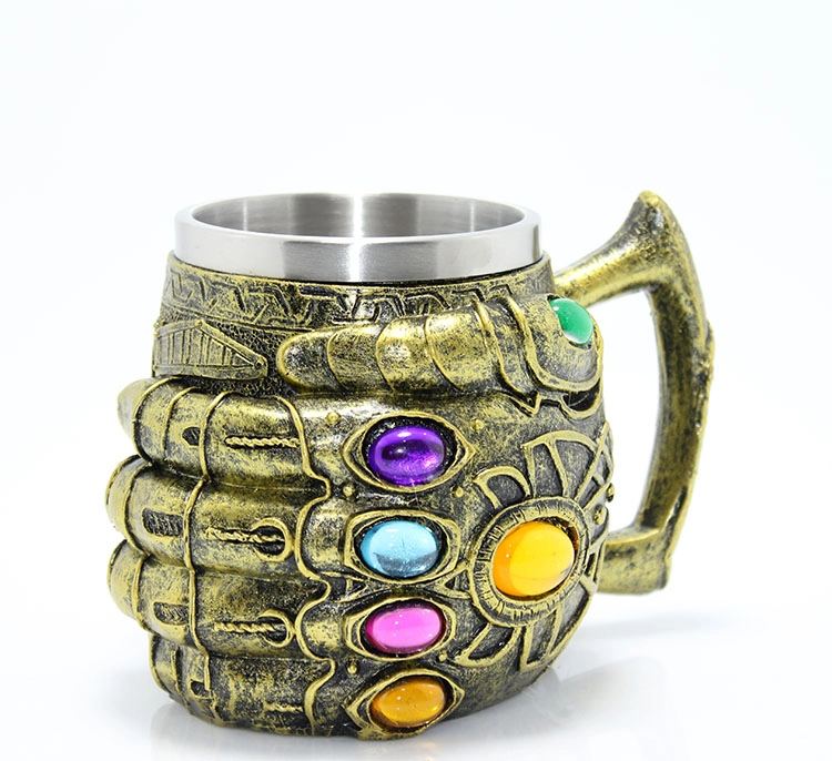 Paslanmaz Çelik Thanos Eli Kupa Bardak Alk1013