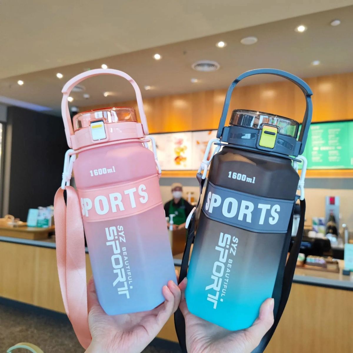 Sport Su Matarası 1600 Ml Bpa İçermez Alk2962