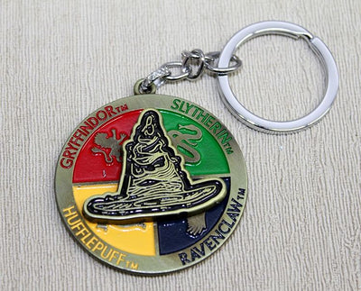 Metal Dönen Harry Potter Seçmen Şapka Anahtarlık Alk3094