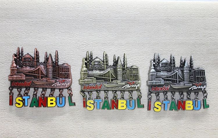 Sarkaçlı İstanbul Temalı Magnet Alk4305