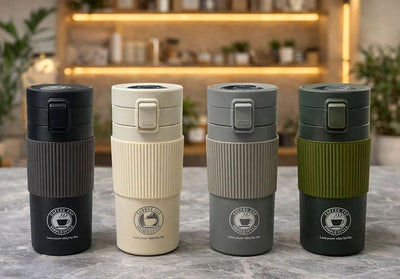 500 Ml Paslanmaz Çelik Termos Dereceli Mug - Sızdırmaz Kapaklı Çift Katmanlı Dereceli Termos Alk4627