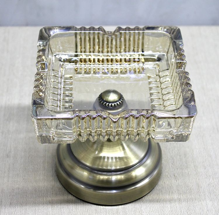 Metal Ayaklı Cam Küllük Alk4878