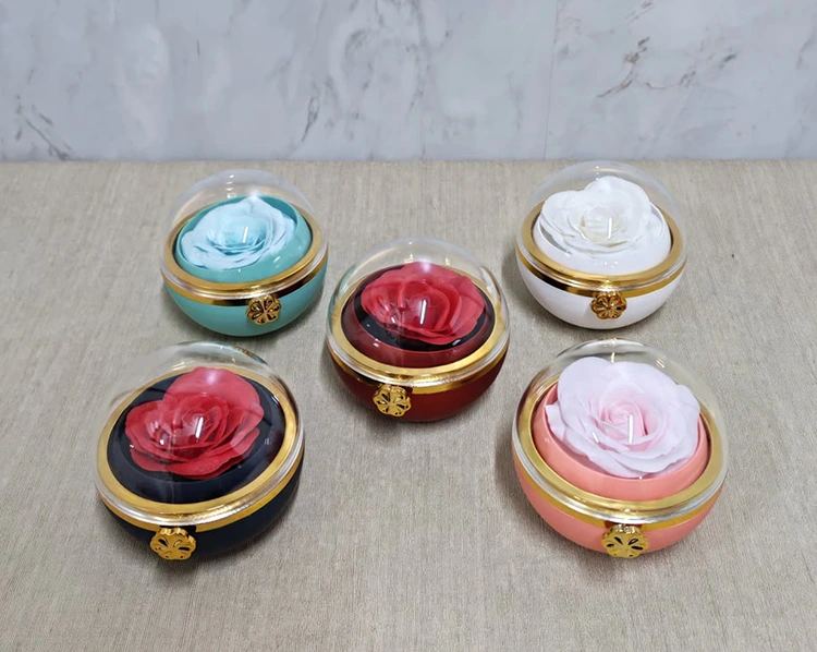 Romantik Gül Yüzük Kutusu Kubbe Alk5009