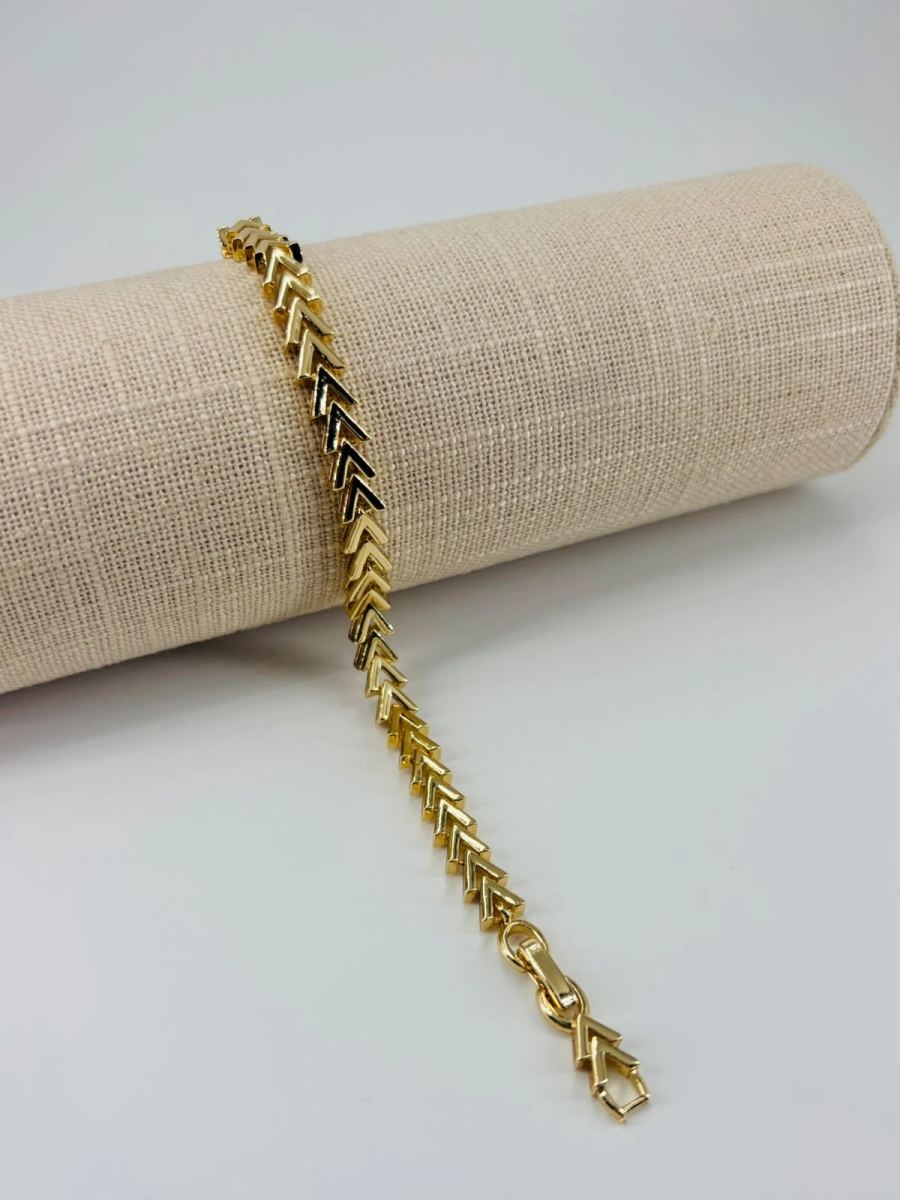 Renk Pirinç Cm Bileklik 17+2 Cm - Kbl0493