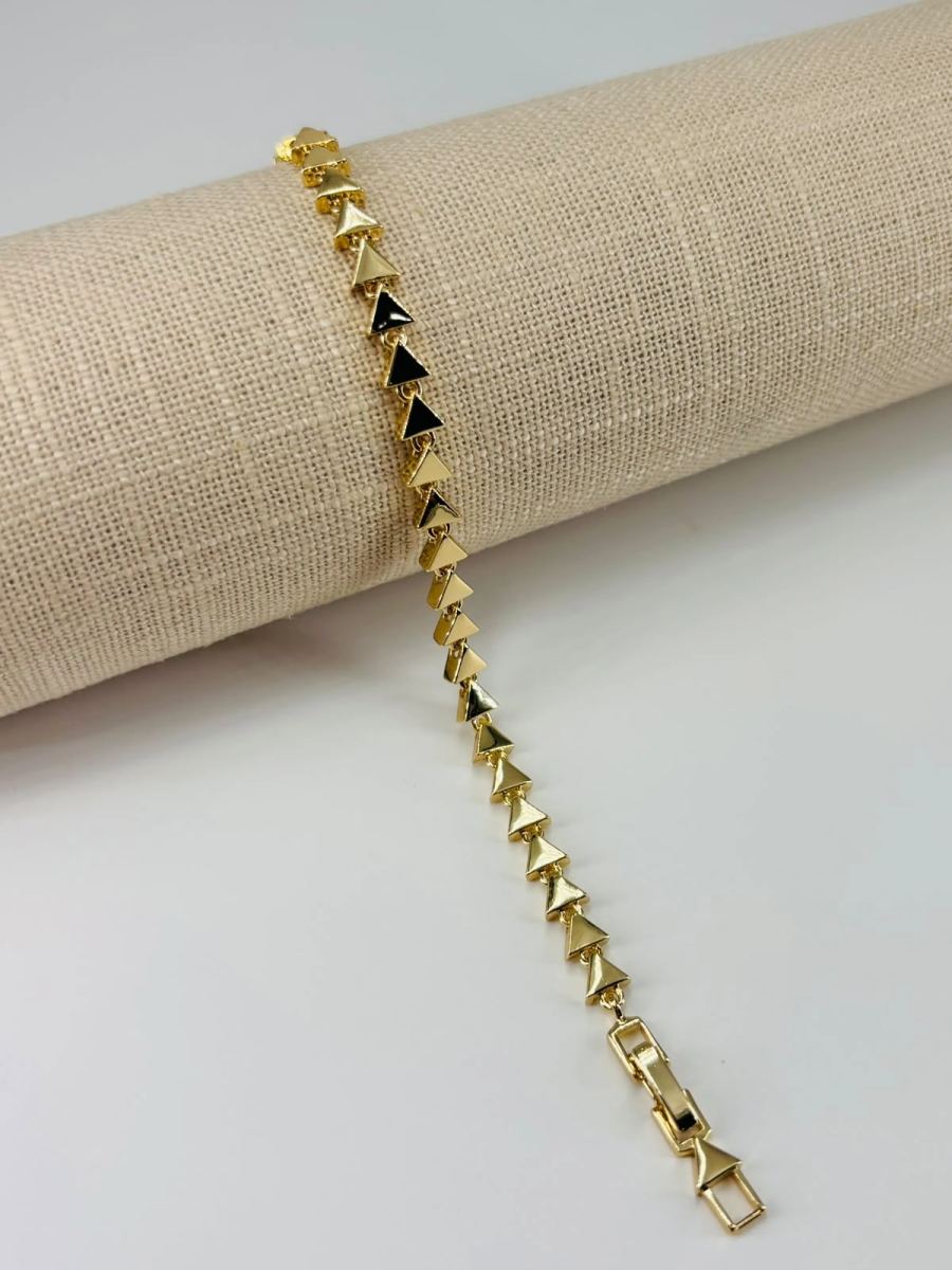 Renk Pirinç Cm Bileklik 17+2 Cm - Kbl0499