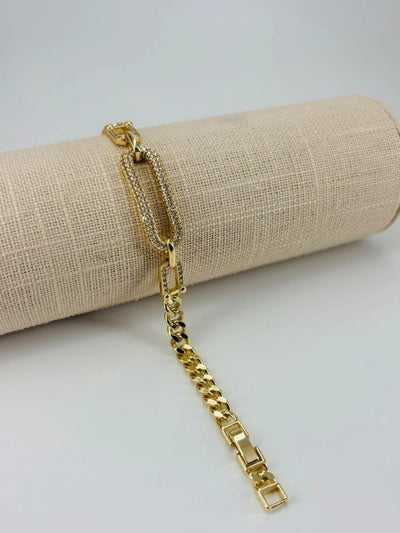 Renk Pirinç Cm Bileklik 17+2 Cm - Kbl0503