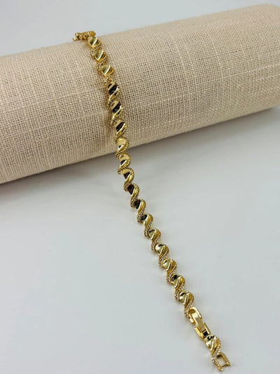 Renk Pirinç Cm Bileklik 17+2 Cm - Kbl0522