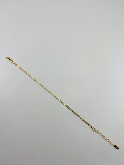 Renk Pirinç Cm Bileklik 17+4 Cm - Kbl0524