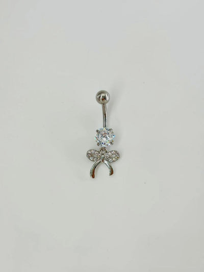 Fiyonk Detaylı Göbek Piercing