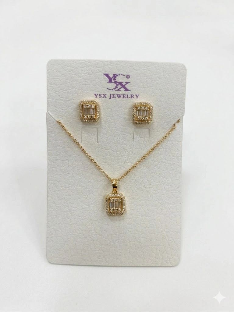 Baget Taşlı Set