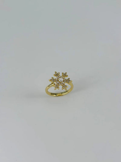 14 K Gold Kaplama Zirkon Taşlı Yüzük